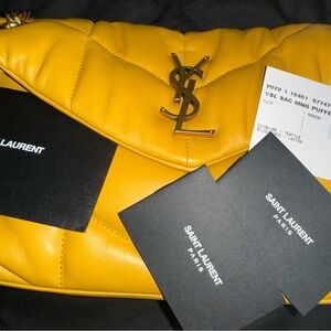 YSL Puffer Small - NWT